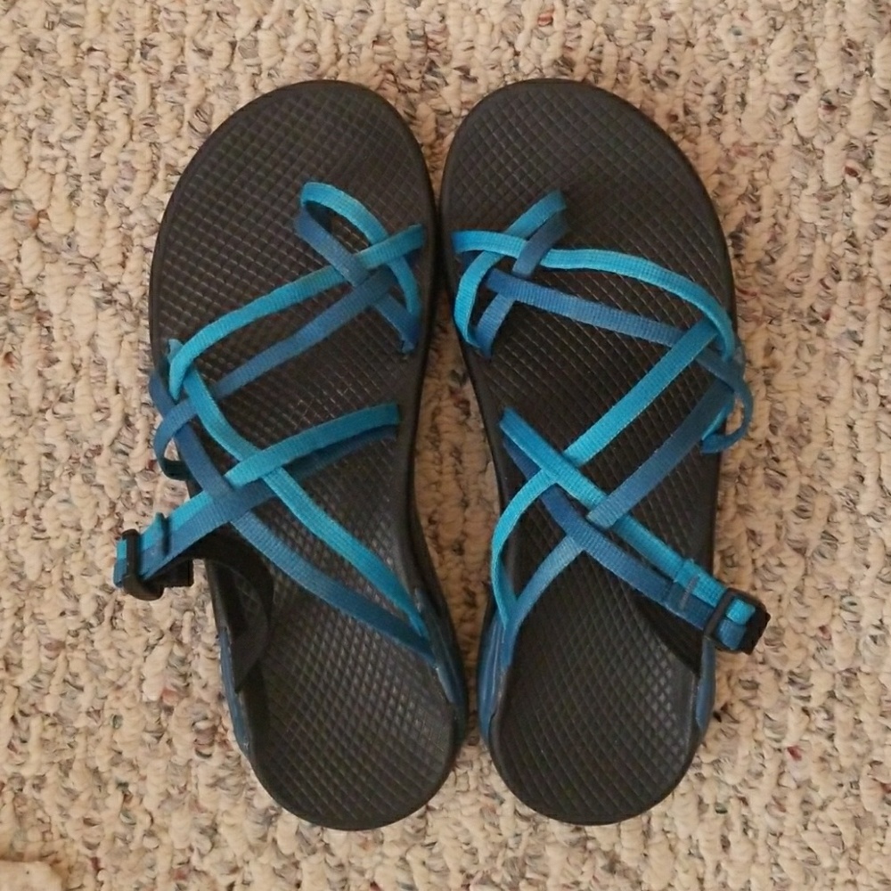 Chaco Blue Sandals Comfortable Outdoor Footwear